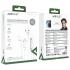 ACEFAST L7 USB-C Semi In-Ear Wired Earphones USB-C Headphones with Microphone for Mobile Phones / Tablets - White